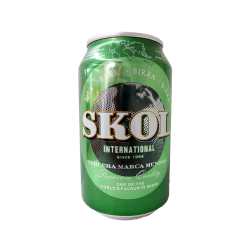 CERVEZA SKOL LATA 33CL.