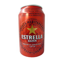 ESTRELLA DAMM LATA 33CL.