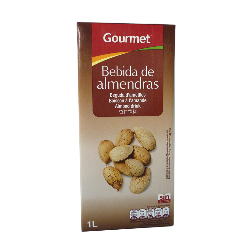 BEBIDA ALMENDRA GOURMET 0º AZUCAR