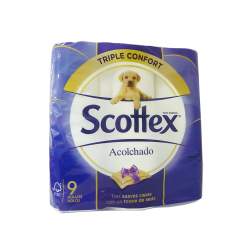 SCOTEX 9 ROLLOS ACOLCHADO