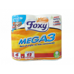 HIGIENICO FOXI MEGA 3 pack4
