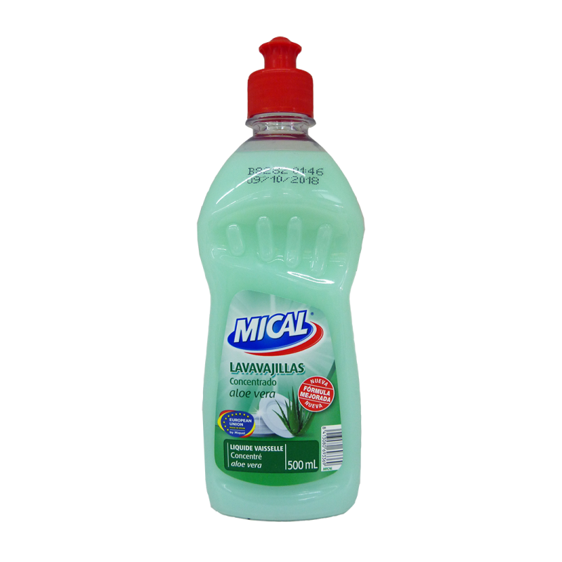 MICAL VAJILLAS 600 ALOE VERA