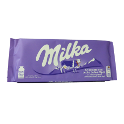 MILKA CON LECHE 90 GRS