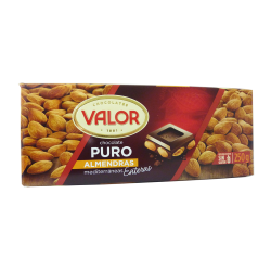 VALOR PURO ALMENDRA 250 GR.