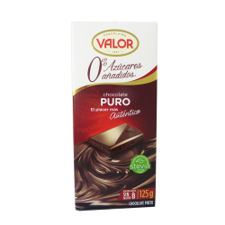 VALOR SIN AZUCAR PURO 125 G