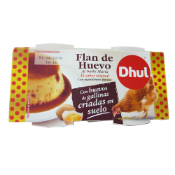 FLAN DE HUEVO DHUL