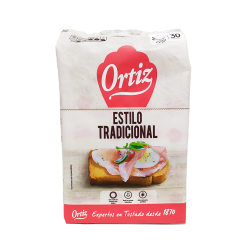 PAN ORTIZ TOSTADO NORMAL