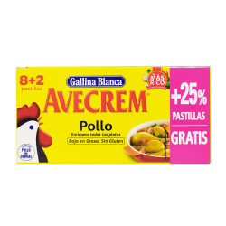 AVECREM POLLO 8 PASTILLAS