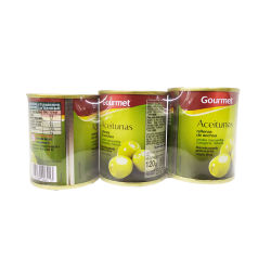 ACEITUNAS P-3 GOURMET RELLENAS