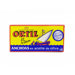 ANCHOA ACEITE OLIVA 1/8 ORTIZ
