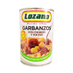 GARBANZOS CHORIZO LOZANO