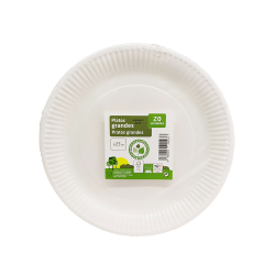 PLATO CARTON 23CM.20U