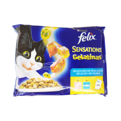 GELATINAS GATO FELIX PESCADO