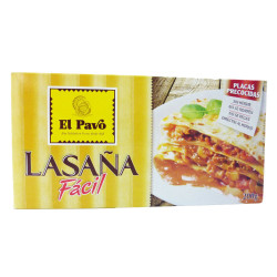 LASAÑA PLACAS EL PAVO