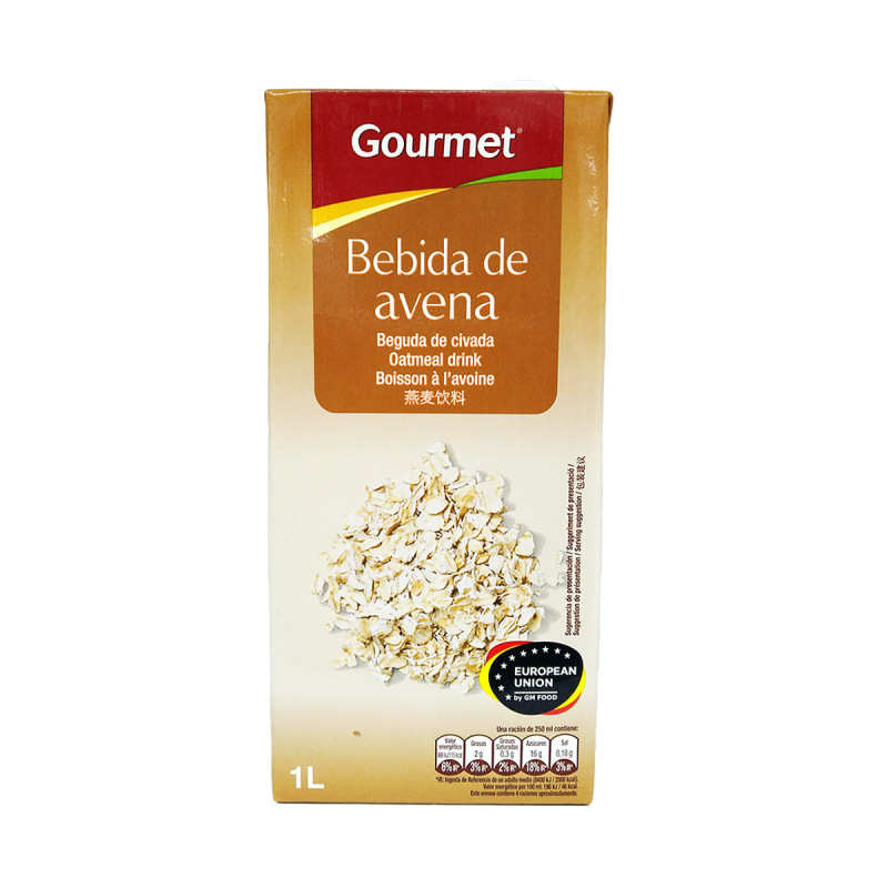 BEBIDA AVENA CALCIO GOURMET SIN