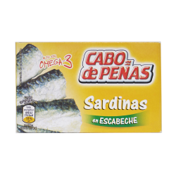 SARDINA ESCABECHE CABO PEÑAS