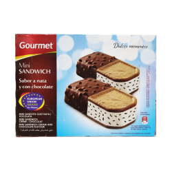 MINI SANDWICH NATA/CHOCO 6 GOURMET