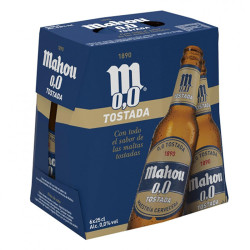MAHOU 0,0 TOST. PACK-6