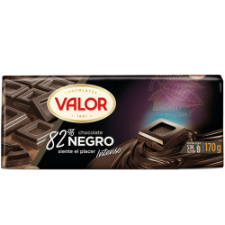 VALOR NEGRO 82% 170 GRS