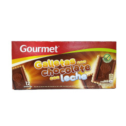 GALLETAS CHOCO/LECHE GOURMET