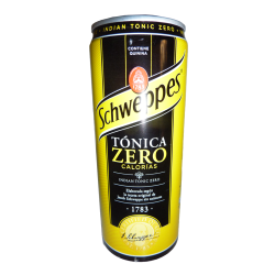 TONICA SCHWEPPES ZERO LATA...