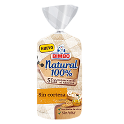 BIMBO NATURAL 100% SIN CORTEZA