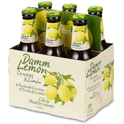 CERVEZA DAMM LEMON PACK-6