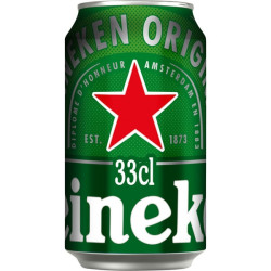 CERVEZA HEINEKEN LATA 33CL.