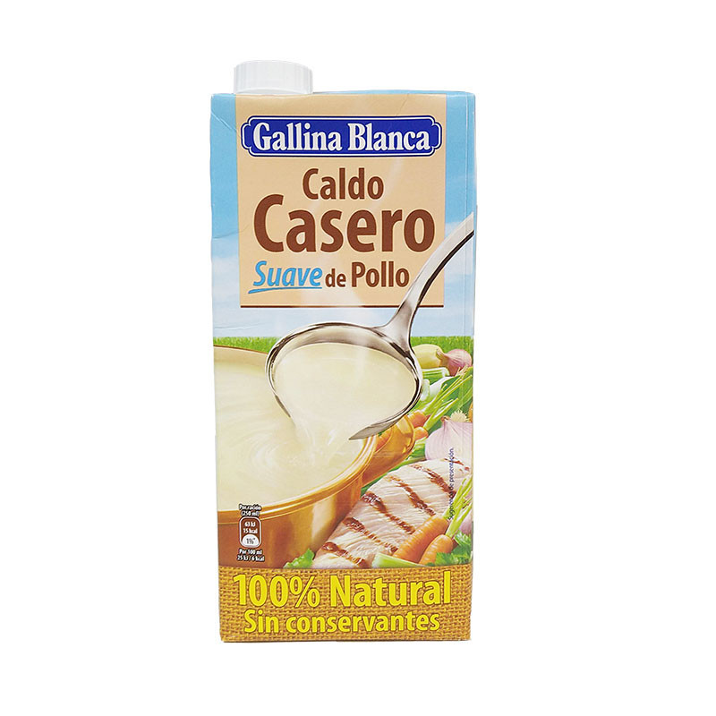 CALDO DE POLLO GALLINA BLANCA 1 L