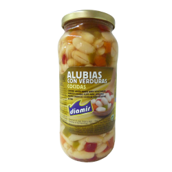 ALUBIAS CON VERDURAS DIAMIR