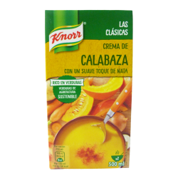 CREMA CALABAZA CON NATA KHNOR