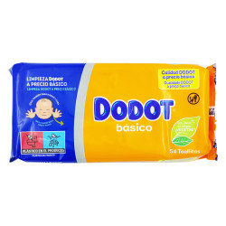 Dodot Toallitas Básico (54 uds) desde 0,89 €