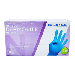 GUANTES NITRILO100 SANTEX