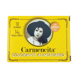 COLORANTE 10 SOBRES CARMENCITA