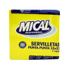 SERVILLETAS AMARILLAS 33X33 MICAL