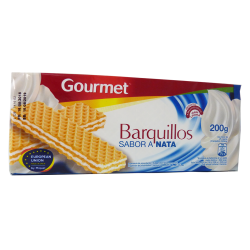 GALLETA BARQUILLO NATA GOURMET