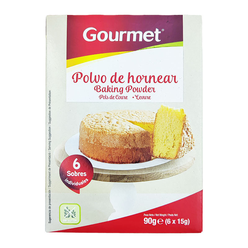 LEVADURA POLVO GOURMET 6X15GRS