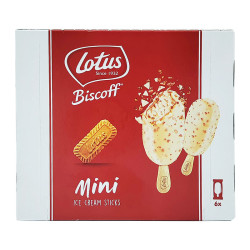 HELADO LOTUS BISCOFF 6UD