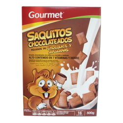 SAQUITOS CEREAL CHOCO GOURMET