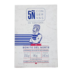 BONITO DEL NORTE EN ACEITE 5Ñ