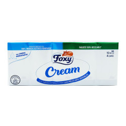 PAÑUELO FOXY CREAM 4 CAPAS...