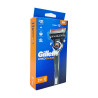 GILLETTE PROGLIDE MAQ. + 2 REC. AFEITAR