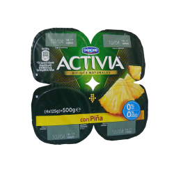 ACTIVIA 0 % CON PIÑA