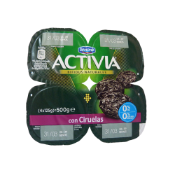 ACTIVIA 0% CIRUELAS