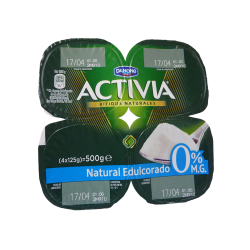 ACTIVIA NATURAL EDULCORADO 0%