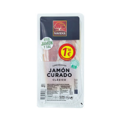 JAMON LONCHAS 50 GRS NAVIDUL