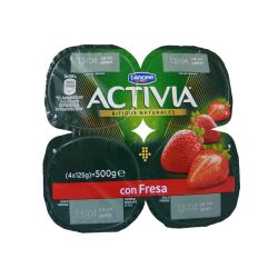 ACTIVIA CON FRESAS