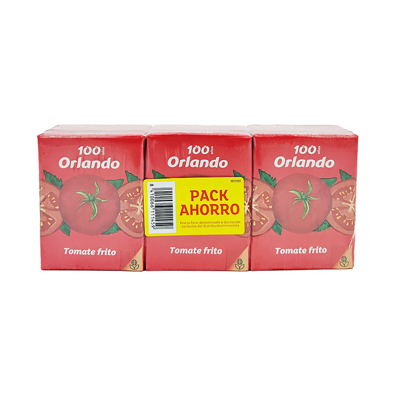 TOMATE FRITO ORLANDO 210 PACK-3 BRIK