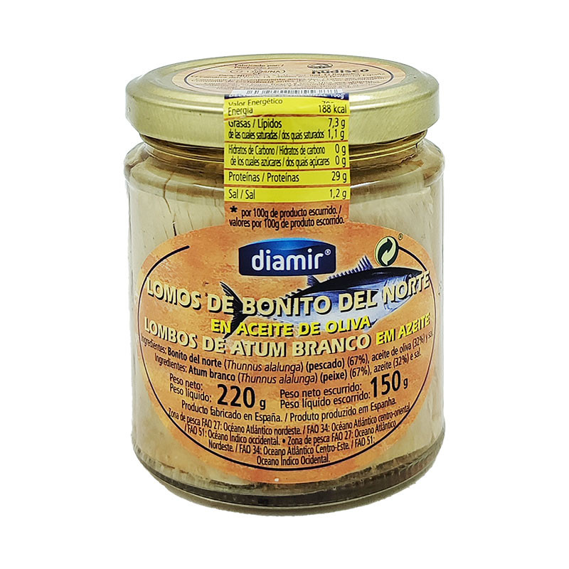 LOMOS DE BONITO tarro oliva