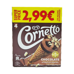 CORNETTO CHOC 4 UNI.